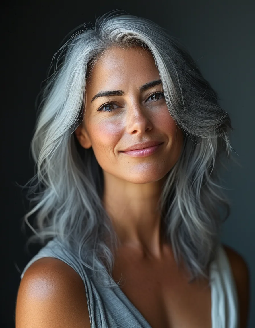 Going Gray Gracefully: The Complete Guide to the Silver Transition