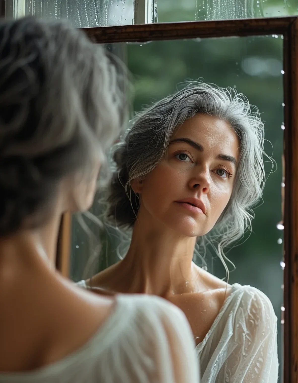 Why Gray Hair Frizzes More in Humidity (and the Fix That Actually Works)
