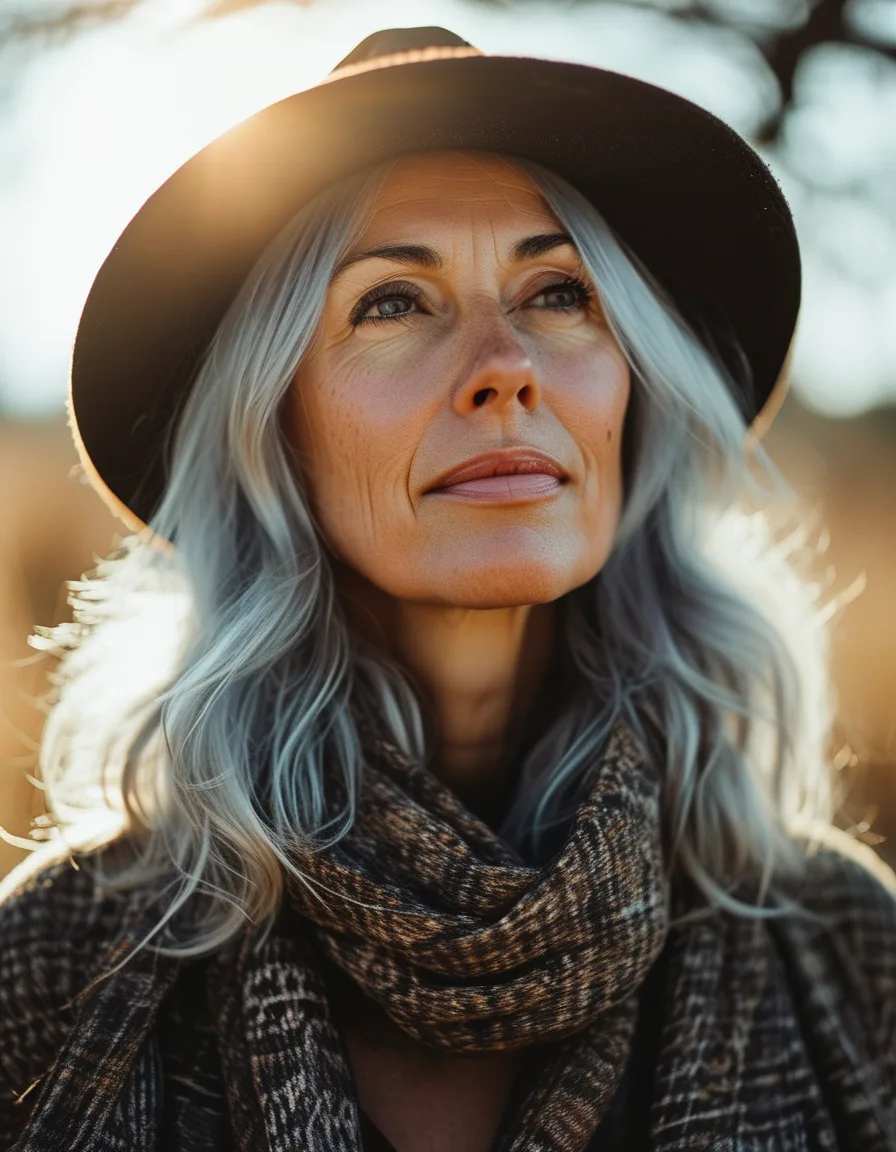 Gray Hair and the Sun (Why It Turns Yellow in Summer)