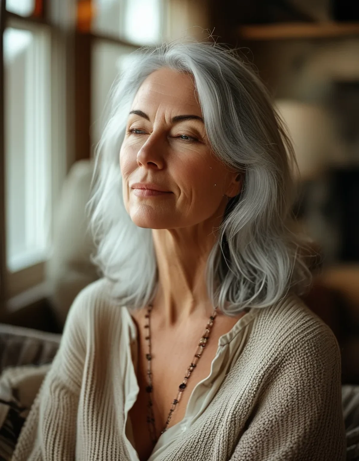 What Indoor Heating Does to Gray Hair in the First Weeks