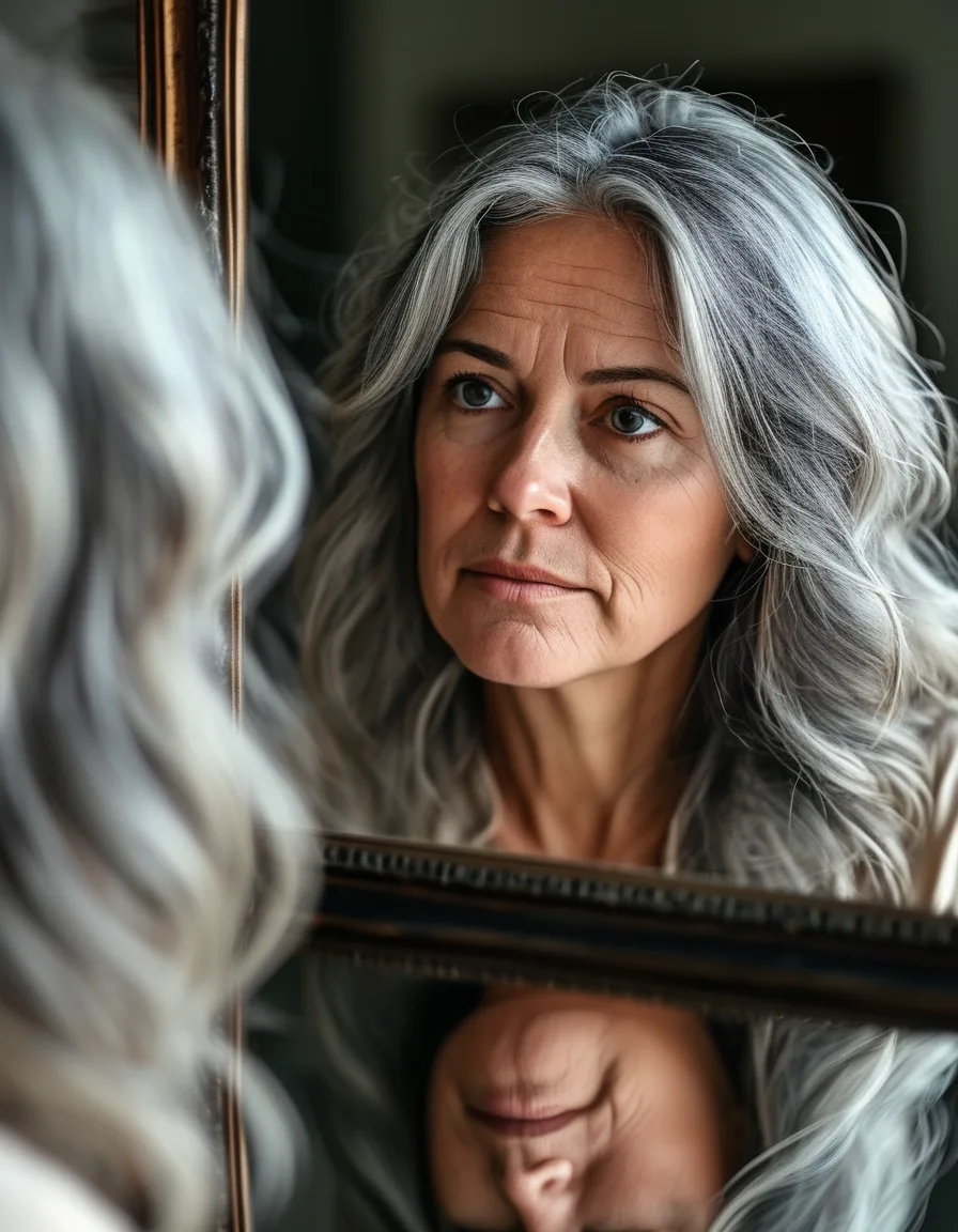 Why Gray Hair Photographs So Differently Than It Looks in the Mirror