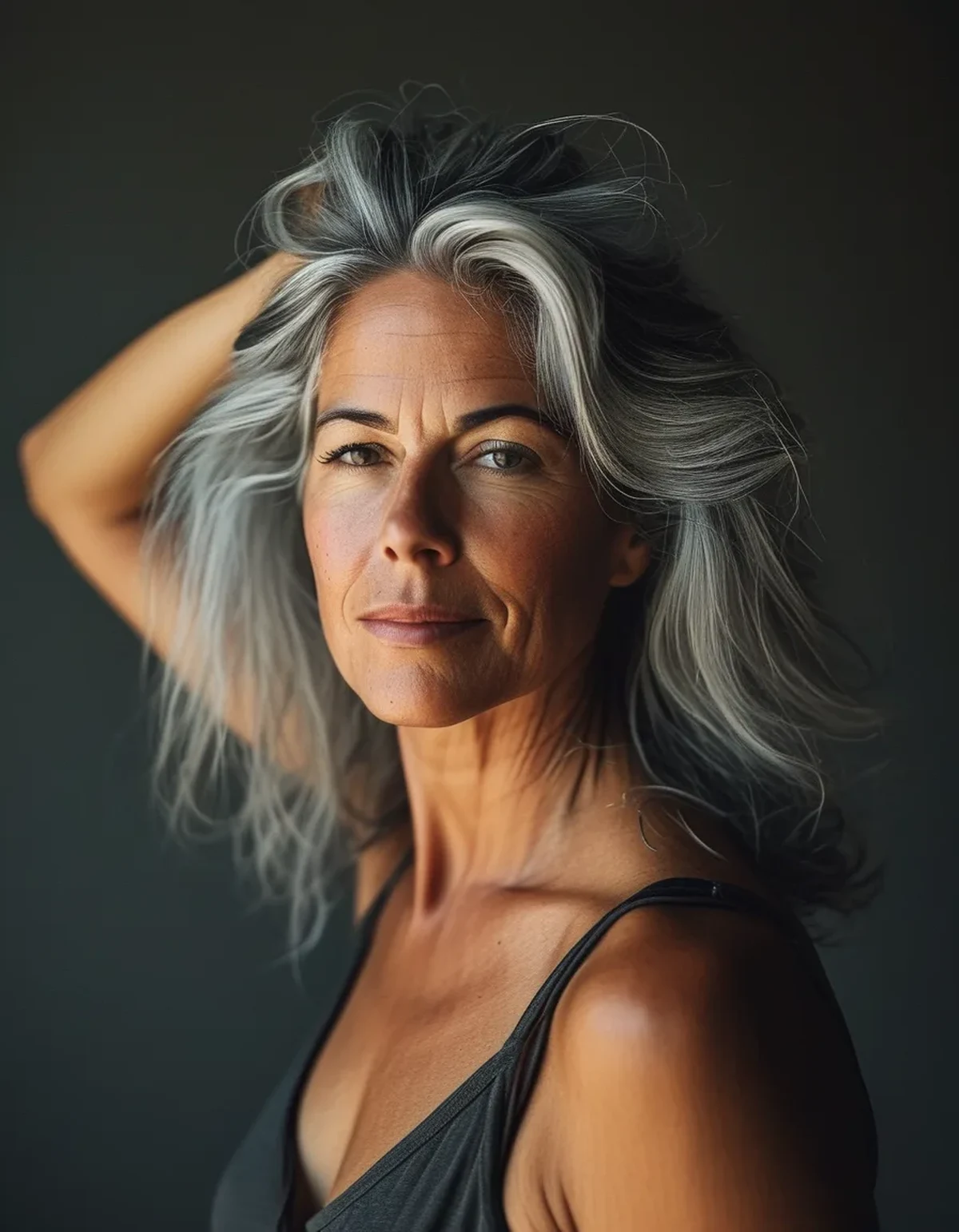 How to Get Through the Awkward Gray Hair Grow-Out Phase Without Cutting It All Off