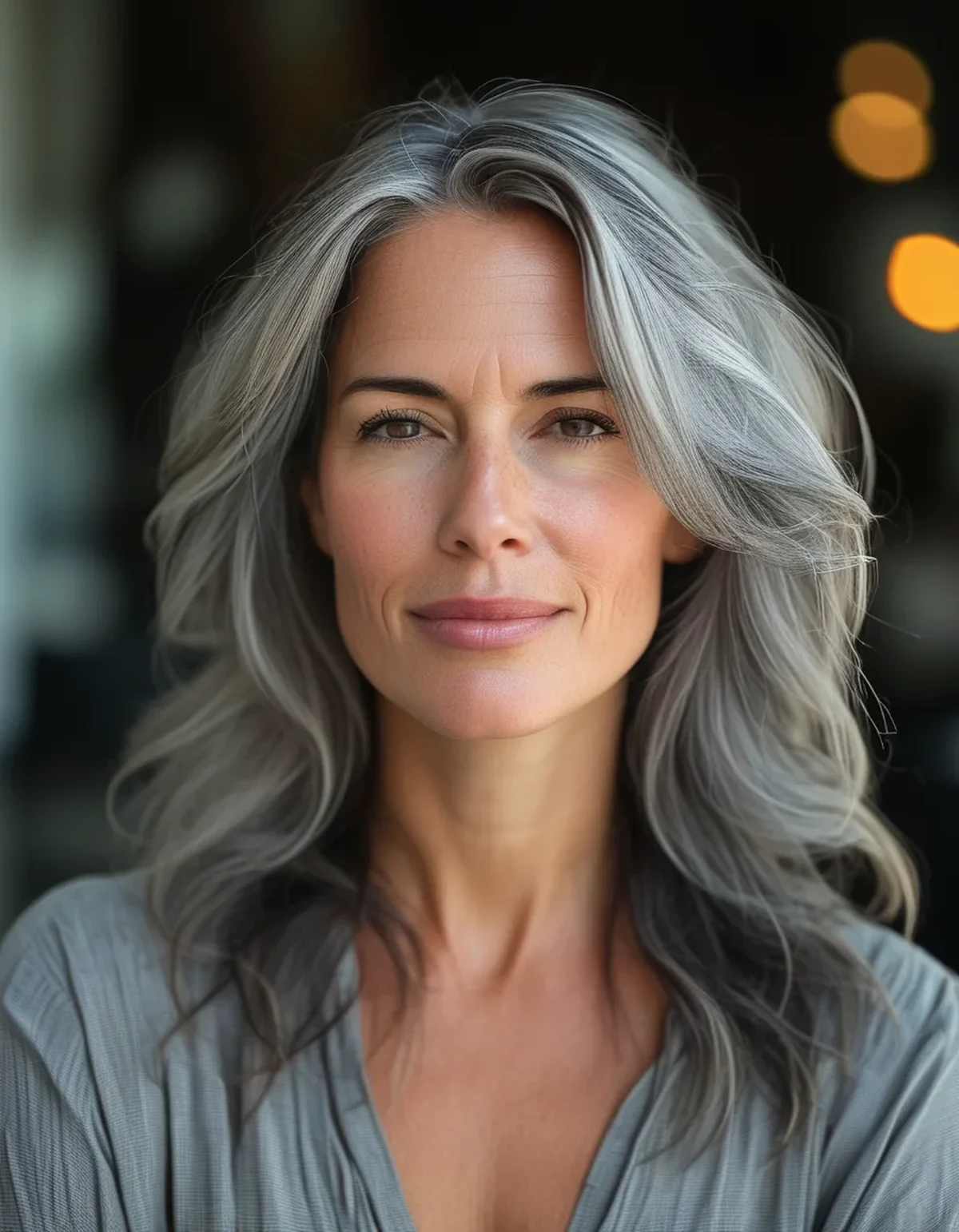 How to Style Hair During the Awkward Gray Grow-Out Phase