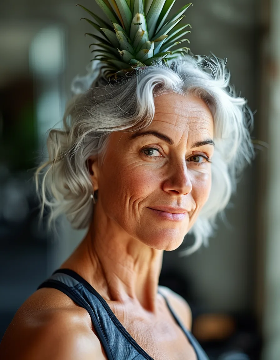Silver and Sweating: Gray Hair Care for the Active Life