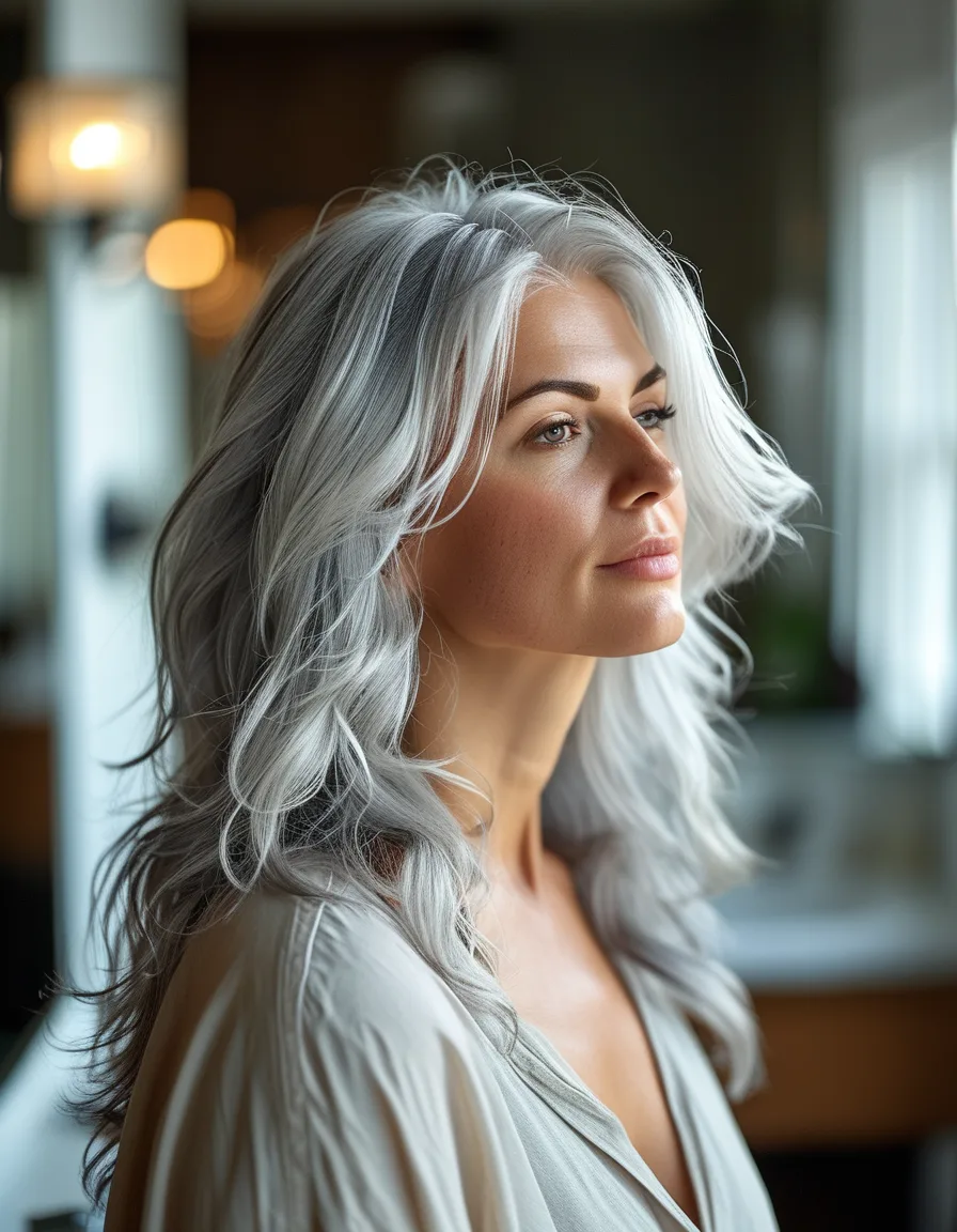 Why Gray Hair Turns Yellow (and How to Get It Bright and Silver Again)